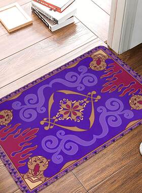 Vintage Floral Pattern Entrance Doormat Home Decor Carpets R