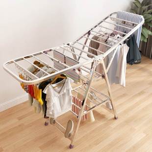 Foldable Clothes Drying Rack, Collapsible Laundry Hanger