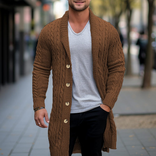 Men'slongweatercdik针