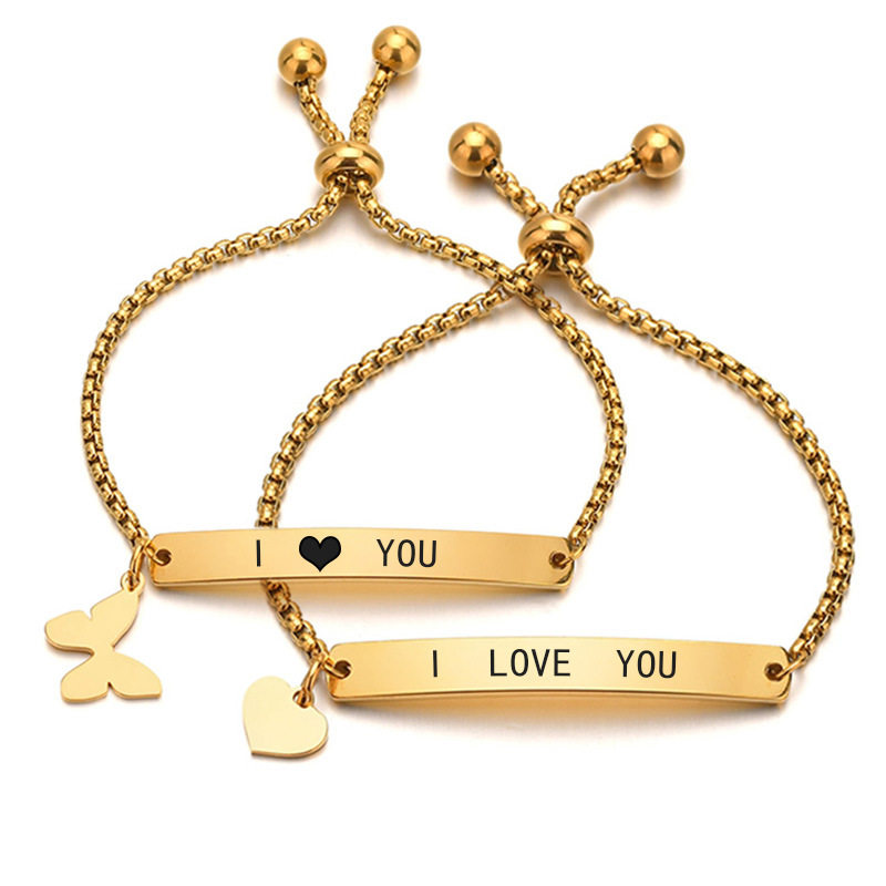 Custombracel弯牌可刻字