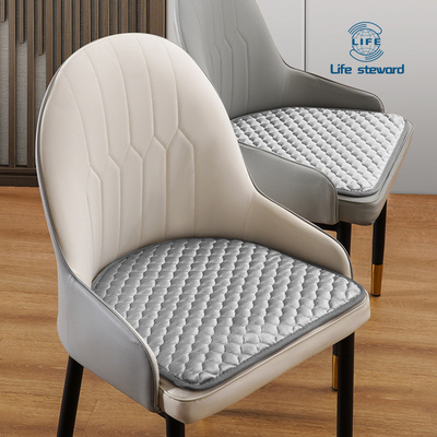 弧形餐椅坐垫马蹄子桌座