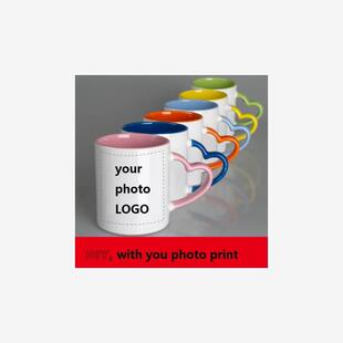 Diy customized cup heating water mug photo LOGO gift 定制杯