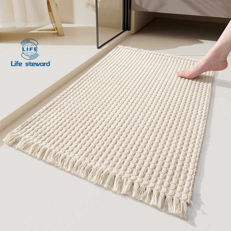 卫生间编织地垫浴室吸水厕所进门脚垫地巾门垫地毯 bathroom mat,居家布艺,厨房地垫,淘宝优惠券,粉丝福利购,淘宝优惠卷