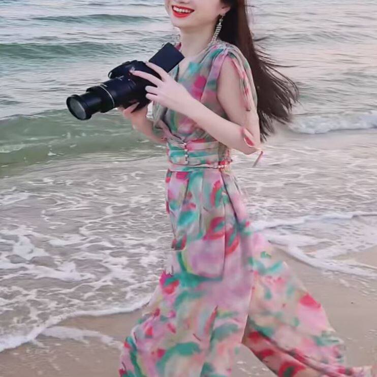 2023网红甜美时尚套装女度假时尚套装