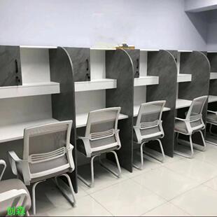 考研自习室单独自习桌学习桌学习室隔断桌厂家移动办公桌