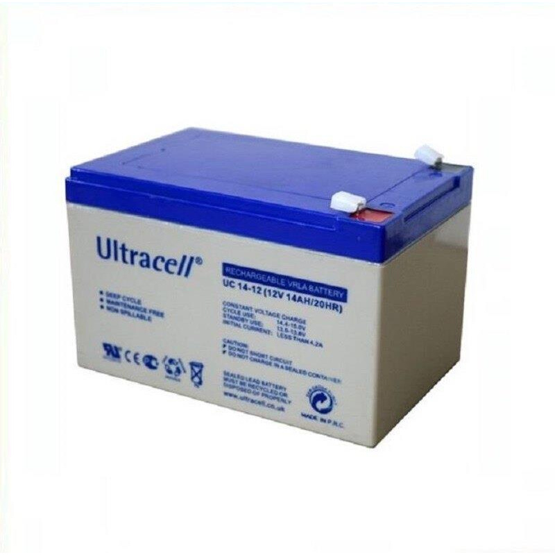 Ultracell蓄电池UC14-12/12V14AH通讯应急电源 直流屏机房UPS专用 五金/工具 蓄电池 原图主图