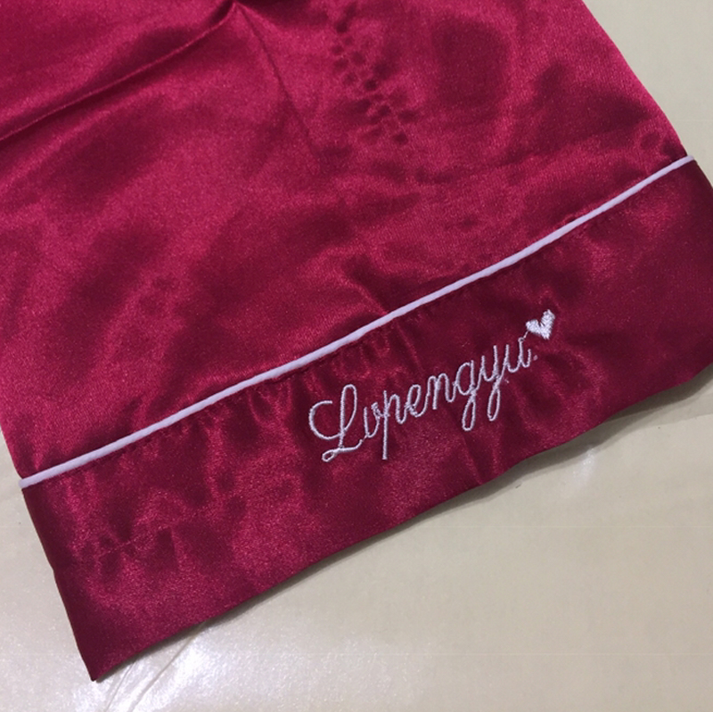 实体店代加工POLO衫电脑刺绣LOGO绣花制版字衬衣衫袖子卫衣工作服