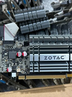 110张9.5新静音索泰gt720 1g 新款鲁大师跑分1w