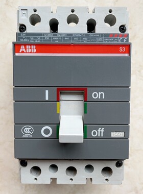ABB塑壳断路器  S3H250 S3N250 3P 250