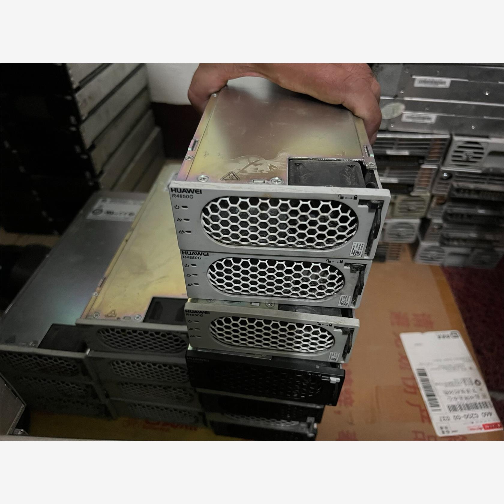 华为R4850G2,G6,N2,N6电源模块拆机,测试正常,议价
