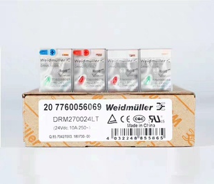 魏德米勒继电器DRM270024LT 270730L 570