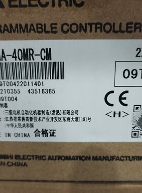 三菱PLC FX3GA-40MR-CM。原装正品，全新带包装
