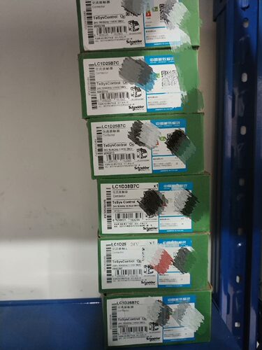 施耐德交流接触器LC1D25B7C。原装正品，全新带包装，保