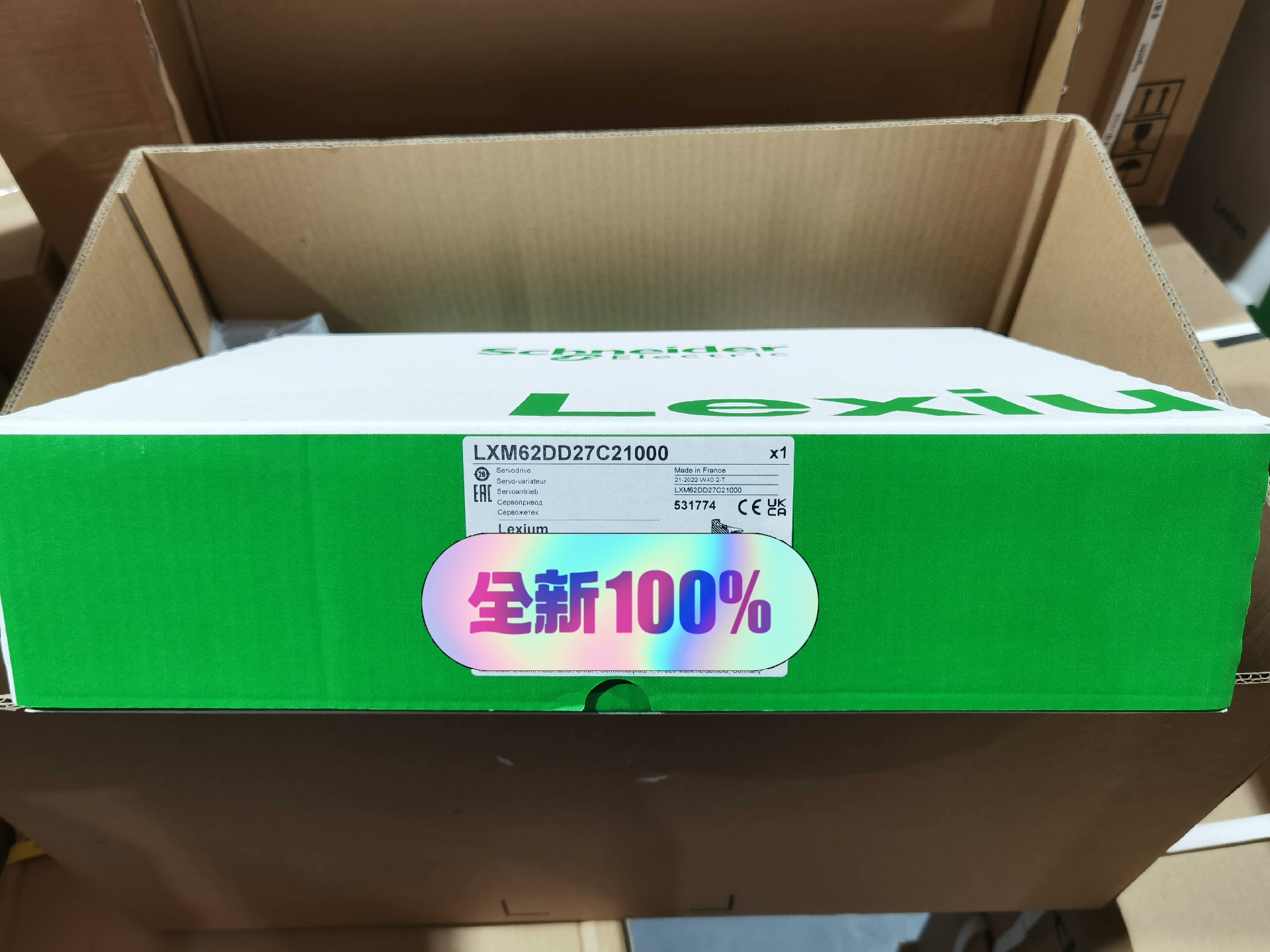 施耐德62系列伺服驱动器 LXM62DD27C21000