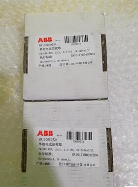 ABB单相电流监视器 1SVR730840R0700   C议价