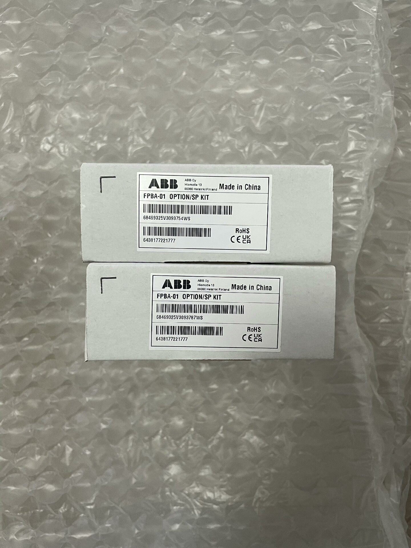 ABB模块，型号FPBA-01变频器通讯模块，全新原装未开封