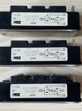 PRX 日本进口 模块，型号KD224503 N31AB7，