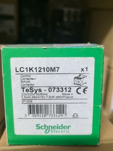 原装施耐德接触器LC1K1210M7议价