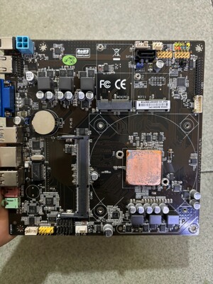 昂达B6500 ipc 17x17主板，板载A6 6500T