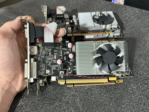 蓝宝石GT705 2G显卡 成色漂亮，全接口DVI+HDMI