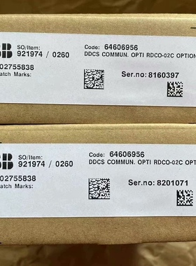 全新原ABB通讯模块RDCO-02C RDC0-02C  现
