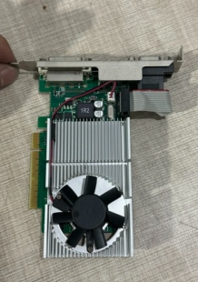 成色漂亮 性能完好 全接口V 2GD3显卡 华顽gt720