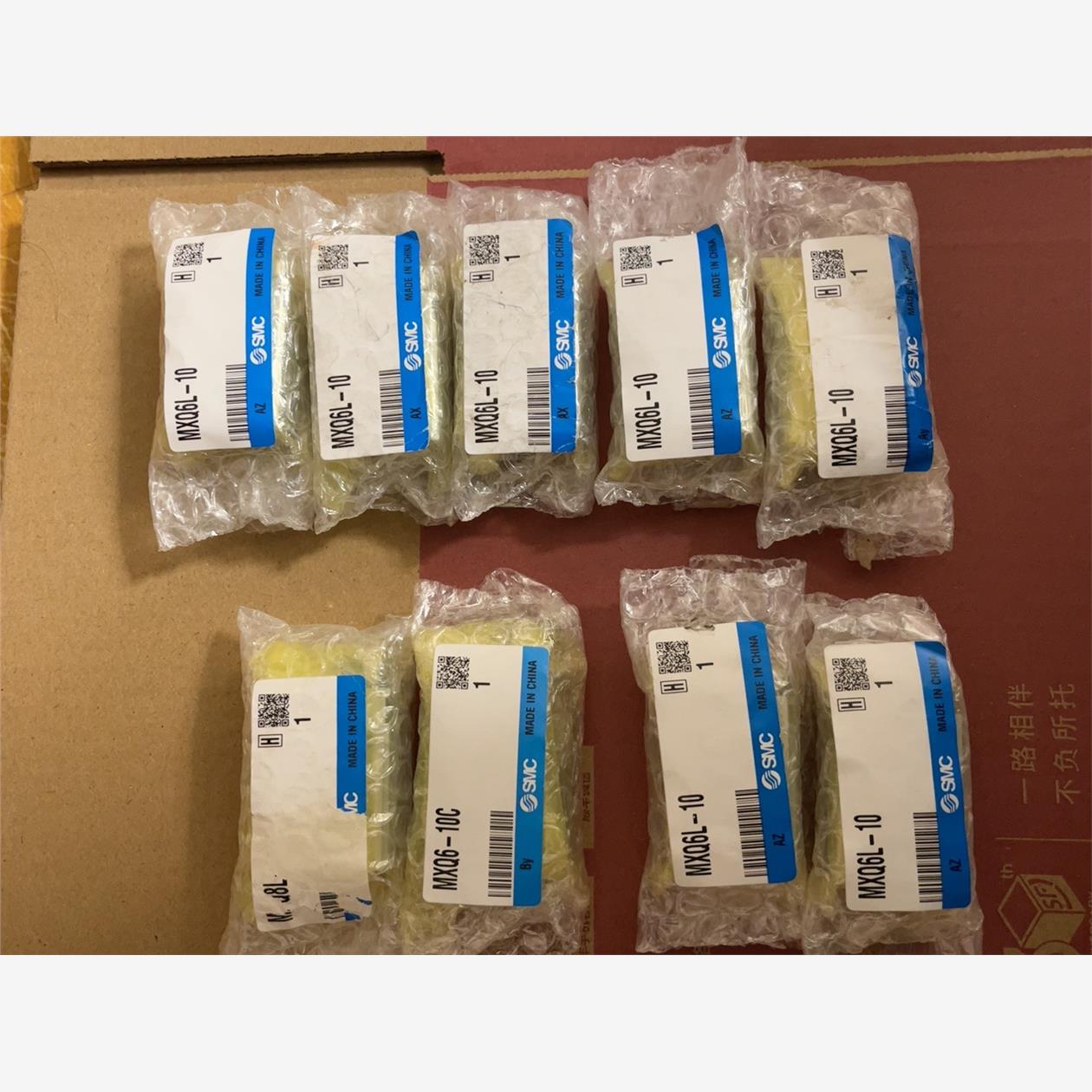 全新原装SMC MXQ6L-10,气动滑台,工程剩余7只，1议价