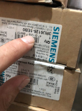 西门子继电器3RU6126-1EB0 数量5