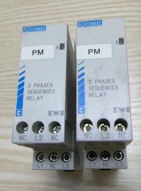 高诺斯 相序继电器 型号：EWS-84892299，二手拆机