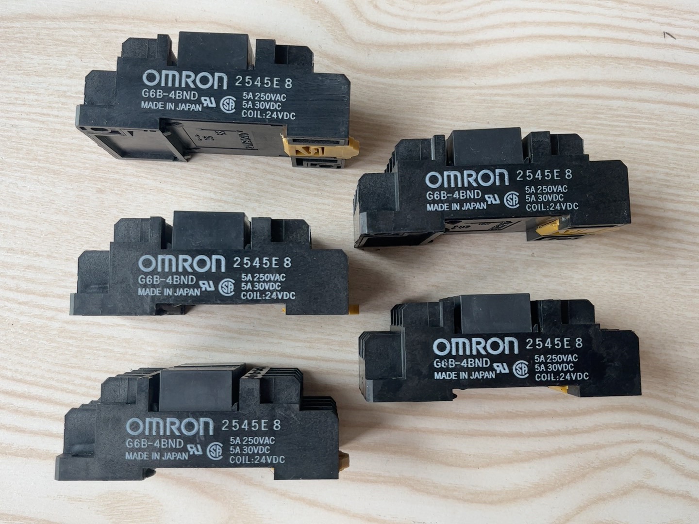 OMRON G6B-4BND 终端继电器