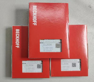倍福BECKHOFF，EL2034，全新原装议价。