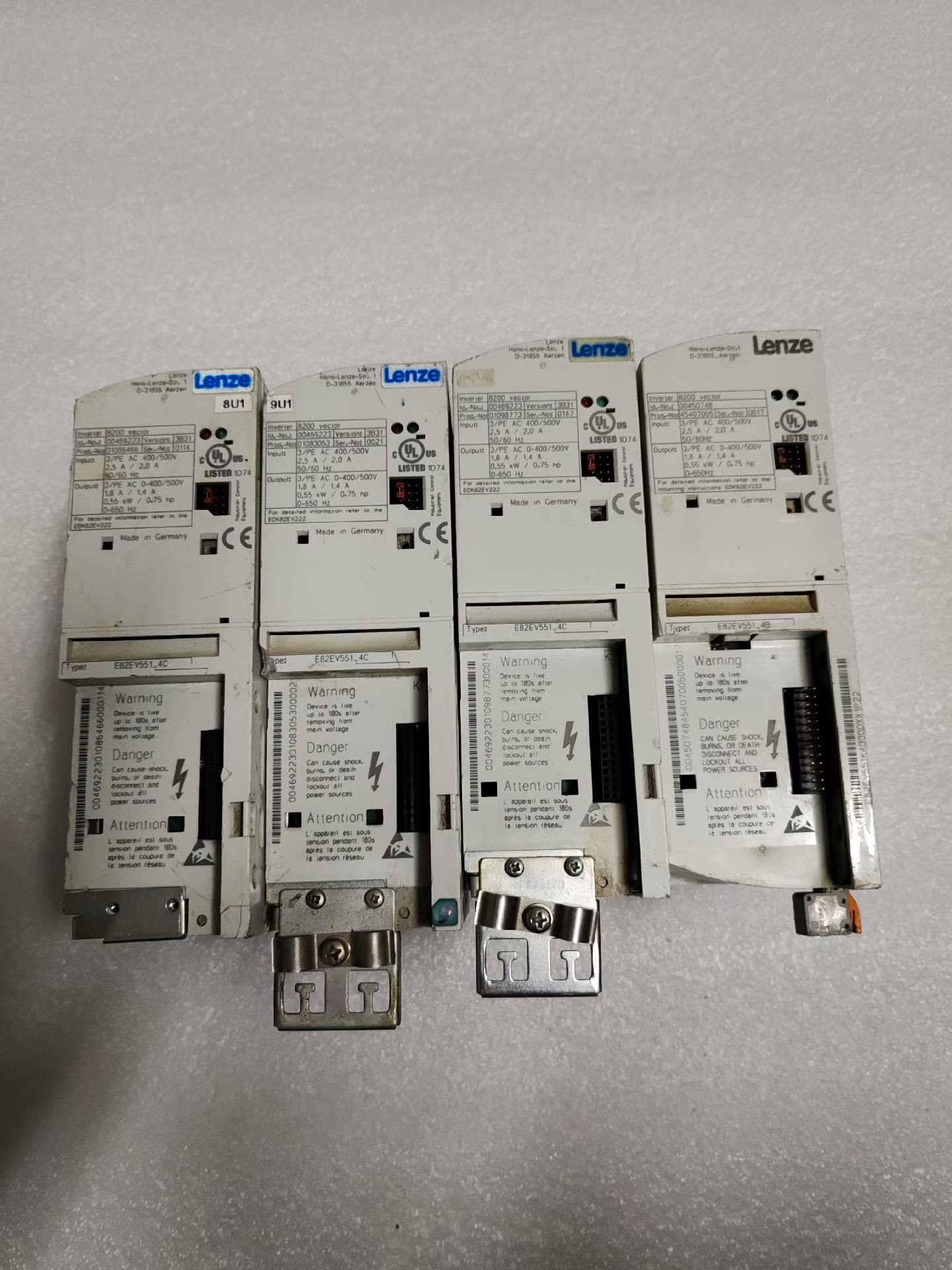 伦茨变频器E82EV551-4C原装拆机 实物图 包好可测试