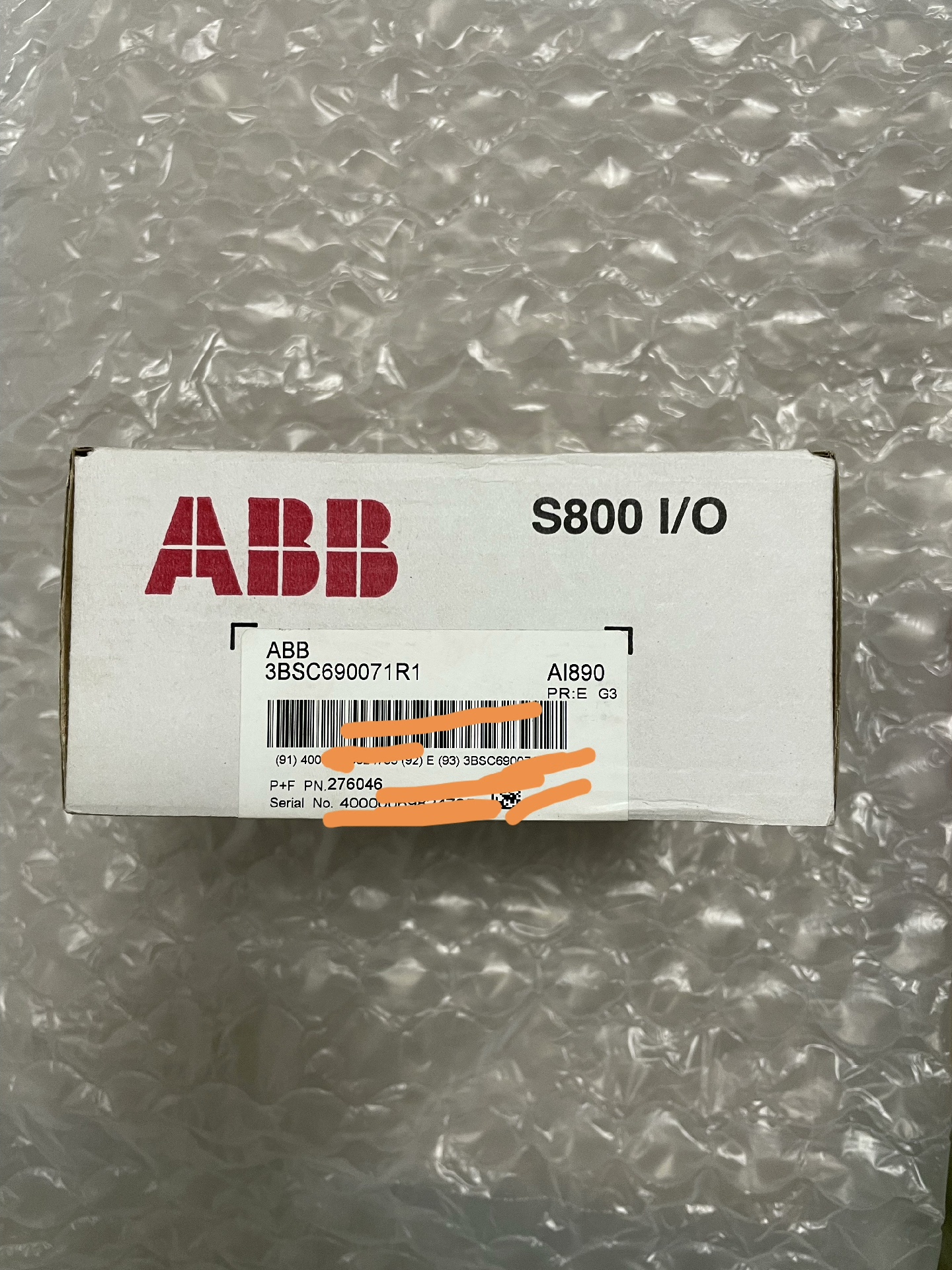 型号AI890，ABB模块，全新原装未开封，咨询议价。