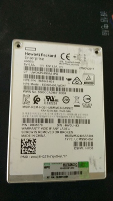 HGST  HPE 2.5寸 400GB SAS SSD 固