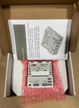 FDCO-01 正品ABB DDCS光纤通讯模块，库存货带包议价