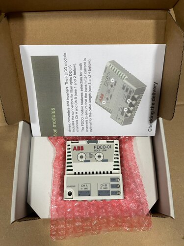 FDCO-01 正品ABB DDCS光纤通讯模块，库存货带包议价