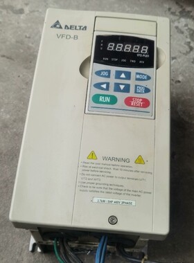 台达变频器VFD037B23A  拆机8成新  包能用