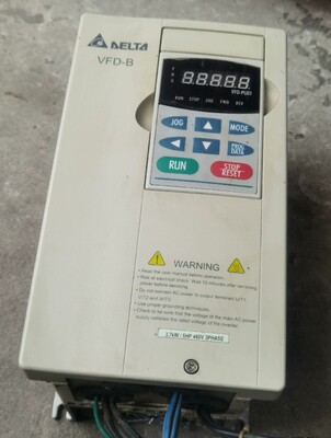 台达变频器VFD037B23A  拆机8成新  包能用