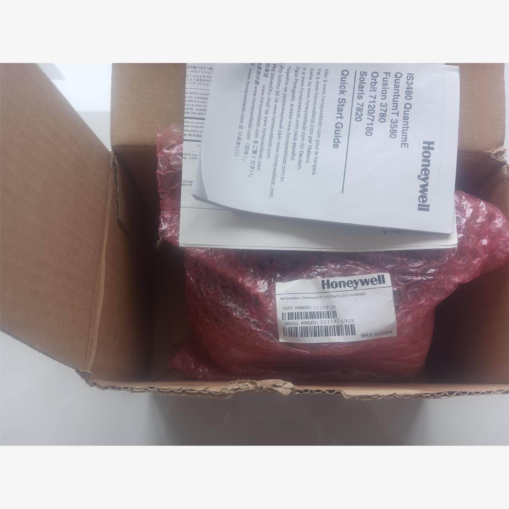 霍尼韦尔扫描枪 MS7120  功能正常，库房闲置没用过，成议价