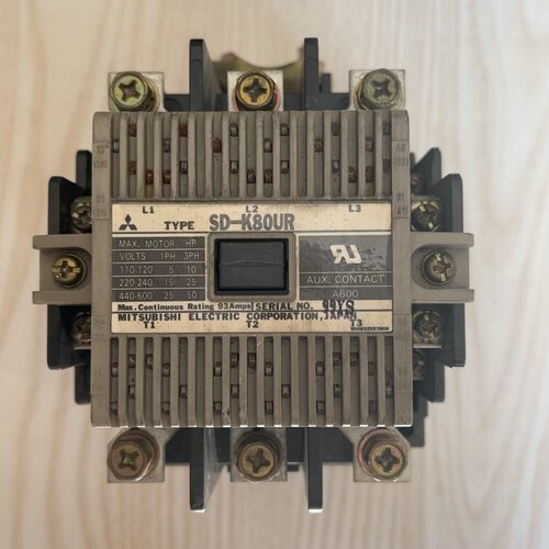 三菱 直流接触器 SD-K80UR DC24V，二手拆机，成