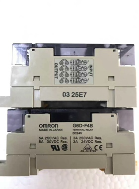 欧姆龙终端继电器模组块G6D-F4B DC24V G6D-1