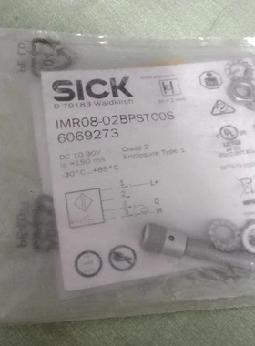 全新SICK接近开关，IMR08-02BPSTC0S,606