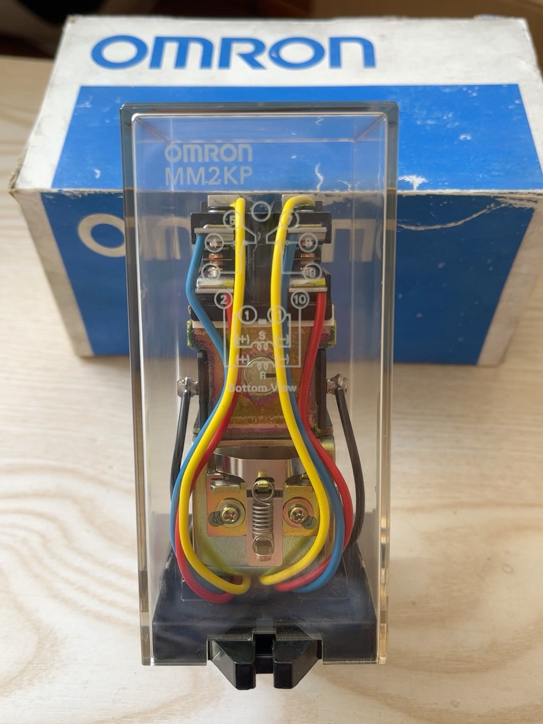 Omron 欧姆龙 大功率中间继电器 MM2KP，220VA