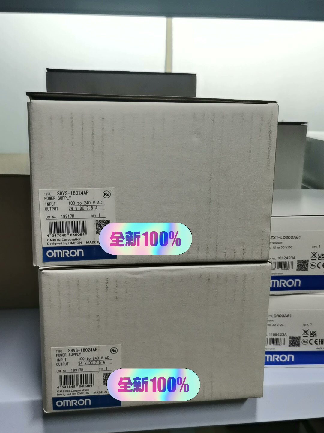 欧姆龙全新原装正品假一罚十,开关电源，S8VS-18024A