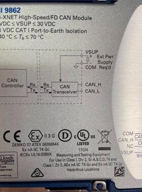美国原装NI 9862 成新九五新现货议价出售议价