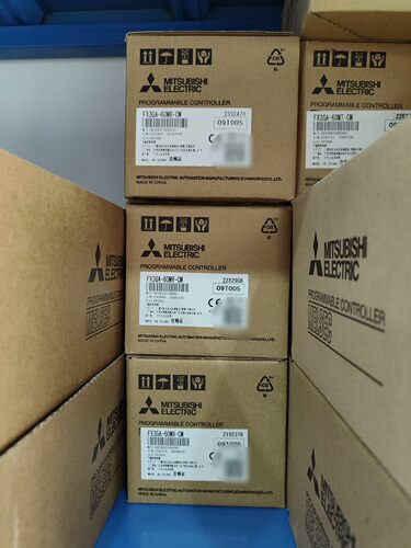 三菱PLC FX3GA-60MR-CM。原装正品，全新未拆封