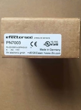 ifm PN7003 全新原装德国易福门 IFM 压力传感器