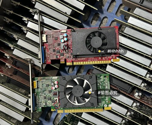 200张联想宝龙达微星gt705 512M 显卡 全接口VG