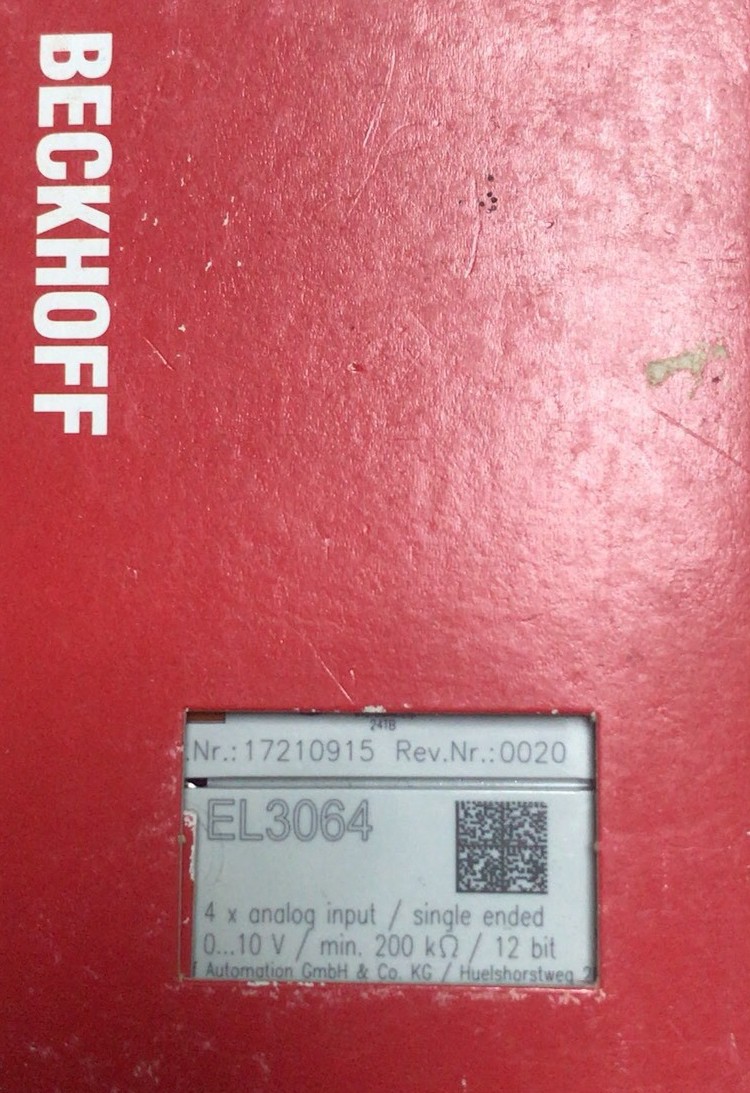 倍福模块，EL3061，EL3062，EL3064，EL30