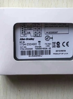 AB罗克韦尔模块 1734-232ASC 全新。盒子不是原包